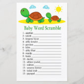 Schroefspel met Baby-woordscramble (Voorkant)