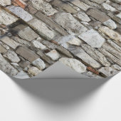 Schroefsteen wandpatroon cadeaupapier (Hoek)