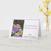 Schroefster in rechtsverlies Sympathie roos kaart (Gele Bloem)