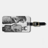 Schroefster, Vrouw en Sull Bagagelabel (Voorkant horizontaal)