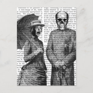 Schroefster, Vrouw en Sull Briefkaart