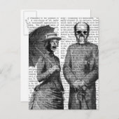 Schroefster, Vrouw en Sull Briefkaart (Voorkant / Achterkant)