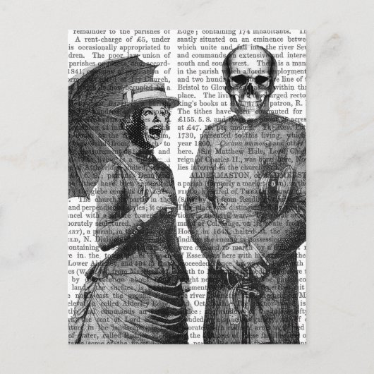 Schroefster, Vrouw en Sull Briefkaart (Voorkant)