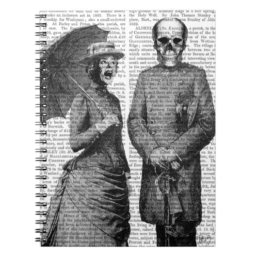 Schroefster, Vrouw en Sull Notitieboek (Voorkant)