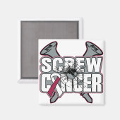 Schroefstofkanker Magneet (Voorkant / Achterkant)