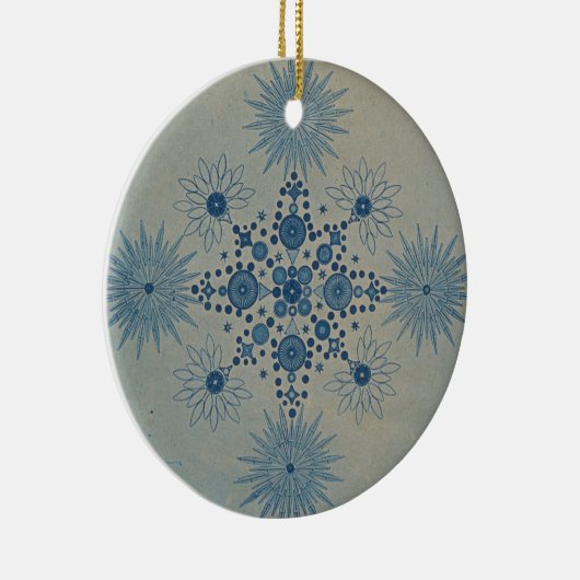 Schroefstukken van Diatomen door Julius Wiesner Keramisch Ornament (Rechts)