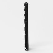 Schroefstukpatroon - zwart-wit Case-Mate iPhone case (Achterkant/links)