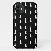 Schroefstukpatroon - zwart-wit Case-Mate iPhone case (Achterkant)