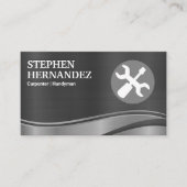 Schroefstuurprogramma | Frankrijk | Metaal Visitekaartje (Voorkant)