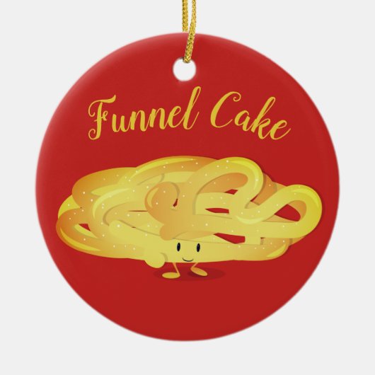 Schroefvormig karakter van de trechter | Versierin Keramisch Ornament (Voorkant)