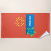 Schroefvormig ontwerp - Handdoeken (Voorkant)