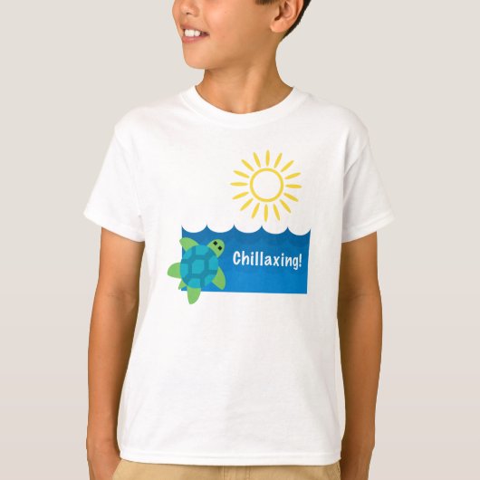 Schroefvormig ontwerp - Kinderen T-shirt (Voorkant)