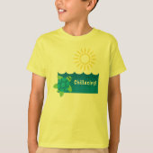 Schroefvormig ontwerp - Kinderen T-shirt (Voorkant)