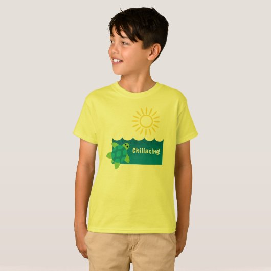 Schroefvormig ontwerp - Kinderen T-shirt (Voorkant volledig)