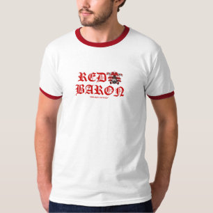 Schroefvormig roodblaasvlak t-shirt