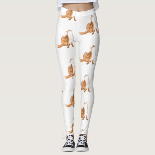Schroefvos Leggings (Voorkant)