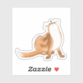 Schroefvos Sticker (Vel)