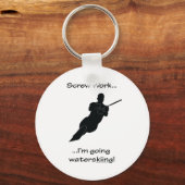 Schroefwerk... gaan zwemmen sleutelhanger (Voorkant)