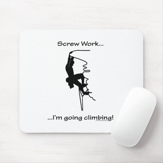 Schroefwerk... rockbeklimming muismat (Met muis)