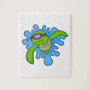 Schroefzwembril Legpuzzel