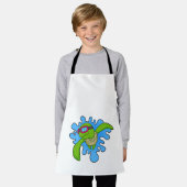 Schroefzwembril Schort (Gedragen)