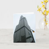 Schroeit Toren Notecard Kaart (Gele Bloem)