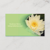 Schroemwaterlelly, om Visitekaartje (Achterkant)