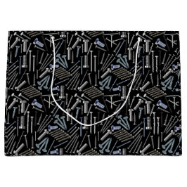 Schroeven en nagels x4 Zwart BG Groot Cadeauzakje