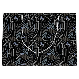 Schroeven en nagels x4 Zwart BG Groot Cadeauzakje