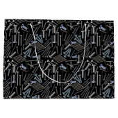 Schroeven en nagels x4 Zwart BG Groot Cadeauzakje (Achterkant)