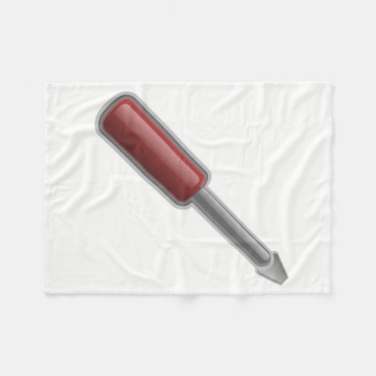 schroevendraaier fleece deken (Voorkant (Horizontaal))