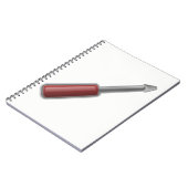 schroevendraaier notitieboek (Linkerzijde)