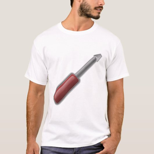 schroevendraaier t-shirt (Voorkant)