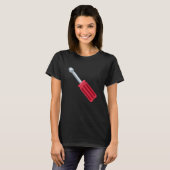 Schroevendraaier T-shirt (Voorkant volledig)