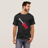 Schroevendraaier T-shirt (Voorkant volledig)