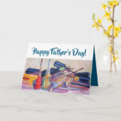 Schroevendraaier Toolbox Happy Vaderdag Kaart (Gele Bloem)