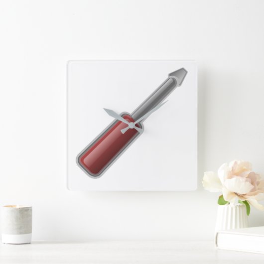 schroevendraaier vierkante klok (Huis)