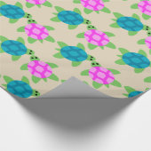 Schroffelvormig ontwerp - glanzend omslagpapier, cadeaupapier (Hoek)