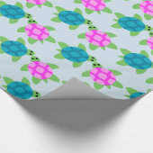 Schroffelvormig ontwerp - glanzend omslagpapier, cadeaupapier (Hoek)