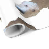 Schroffig dog-opvulpapier cadeaupapier (Rol Hoek)