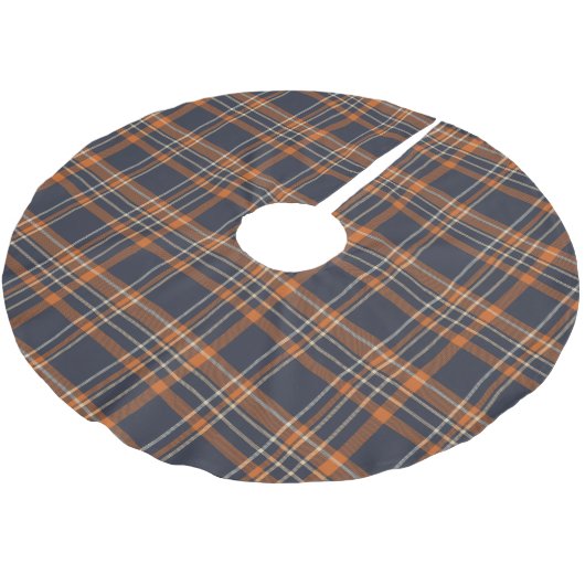 Schrok van de kerstgeborsteld polyester kerstboom rok (Gekanteld)