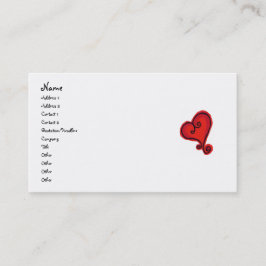 SCHROL HEART visitekaartje