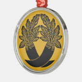 Schroodachtig Metalen Ornament (Links)