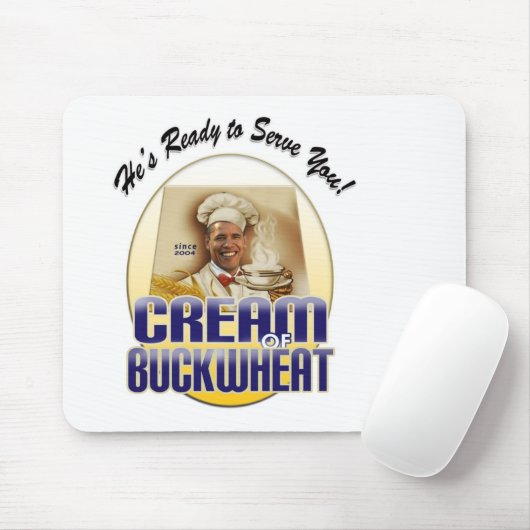 Schroom van boekweit muismat (Met muis)