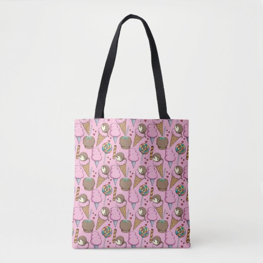 Schroompatroon | Lolbuispatroon | lolly 26 Tote Bag (Voorkant)