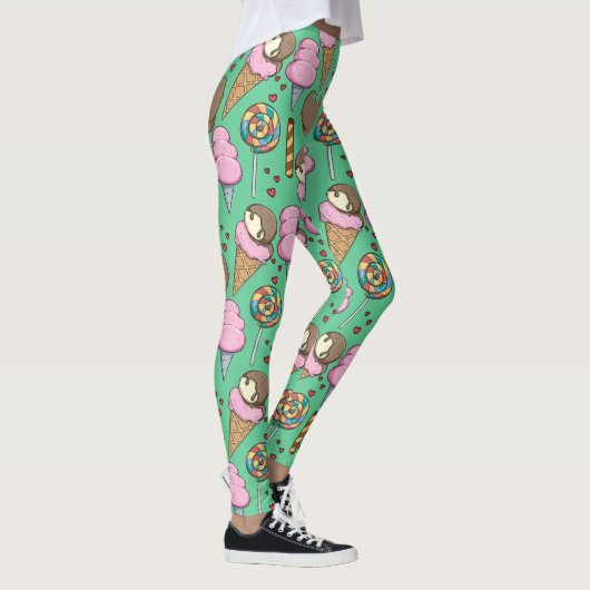 Schroompatroon | Lolbuispatroon | lolly 29 Leggings (Rechts)
