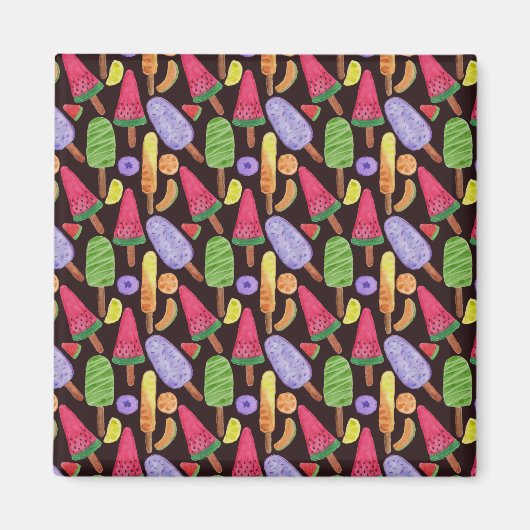 Schroompatroon | Lolbuispatroon | lolly 4 Magneet (Voorkant)