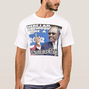 Schroop je als een Herman Cain shirt