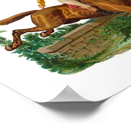 Schroot 3  American Horse Racing Poster (Hoek)