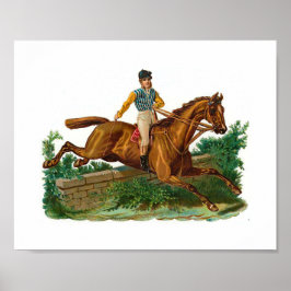 Schroot 3 American Horse Racing Poster